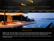 Tablet Screenshot of elitepremierproperties.com